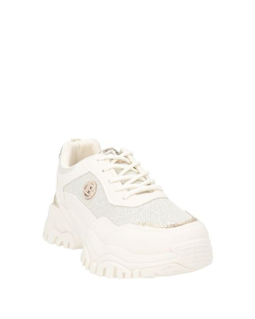 Laura Biagiotti Natural Sneakers Textile Fibers, Rubber