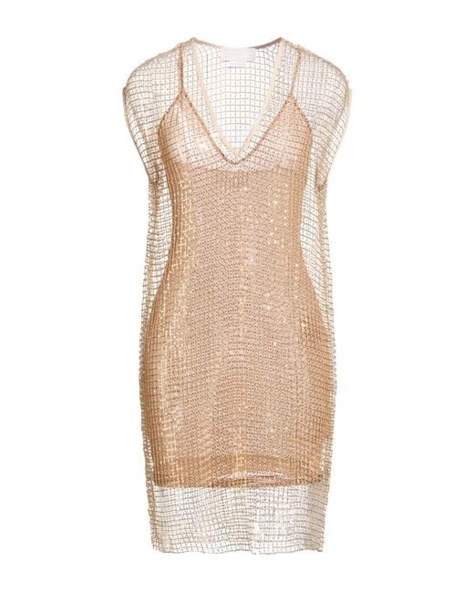 Genny Natural Mini Dress Polyester
