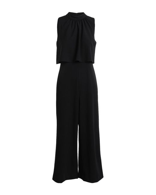 Dkny black jumpsuit hotsell