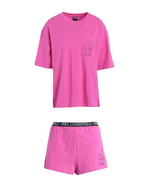 Karl Lagerfeld Pink Sleepwear