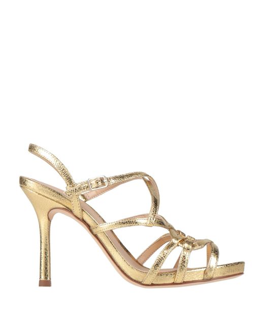 Unisa Metallic Sandals Leather