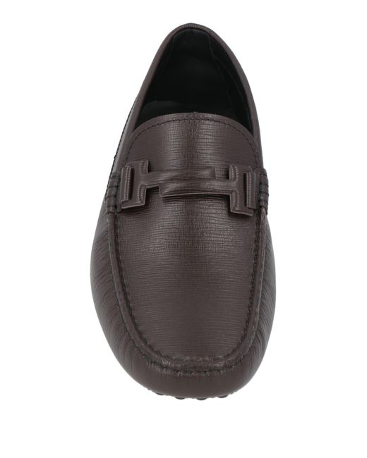 Tod's Gray Loafers Soft Leather for men