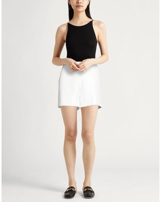 FEDERICA TOSI White Shorts & Bermuda Shorts