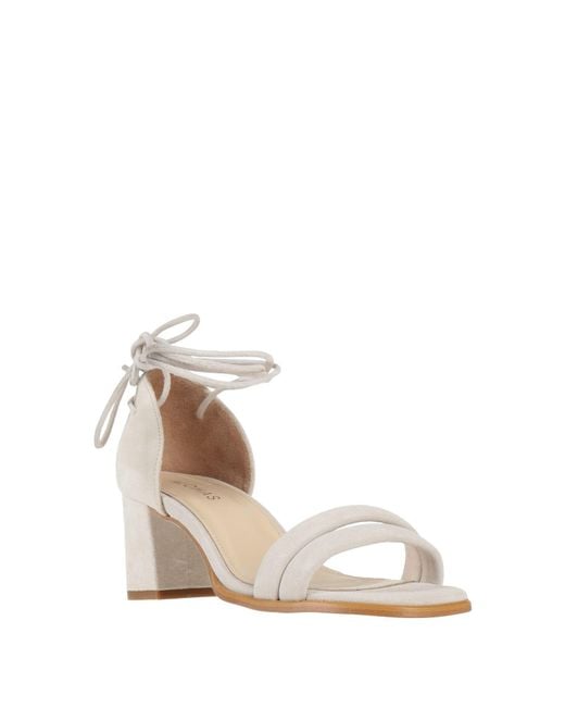 Alohas White Ivory Sandals Leather