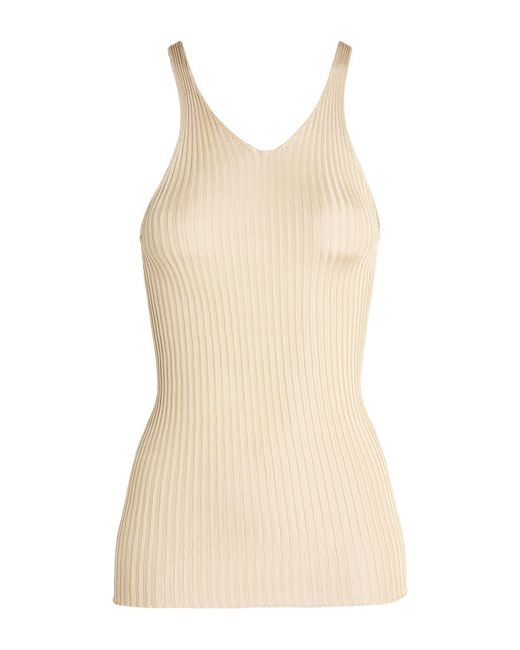Giorgio Armani Natural Tank Tops