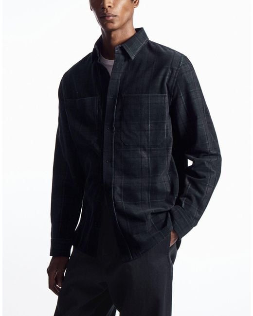 Camisa COS de hombre de color Blue