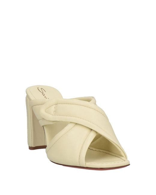 Santoni Natural Sandals