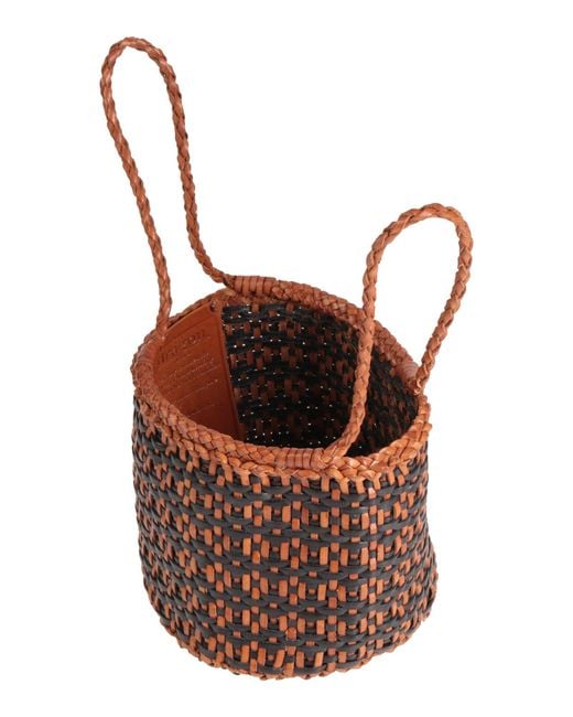 Dragon Diffusion Brown Handbag Leather