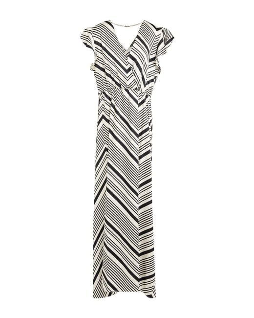 Liu Jo White Maxi Dress Polyester