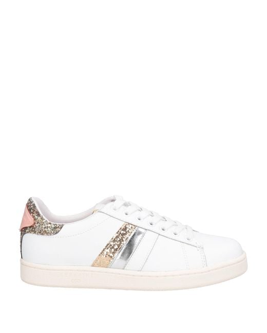 Serafini White Sneakers Leather