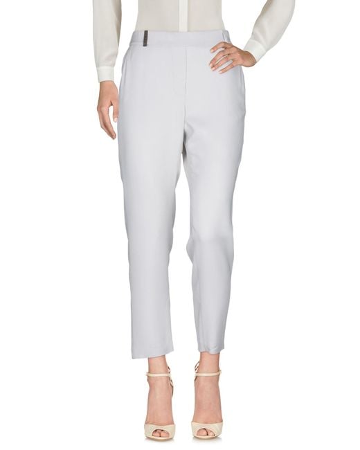 Peserico White Trouser