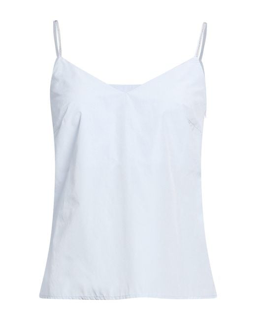 Peserico Blue Top Cotton, Polyester