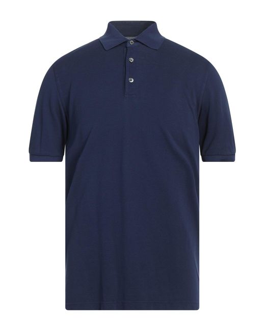 Fedeli Polo Shirt in Blue for Men | Lyst