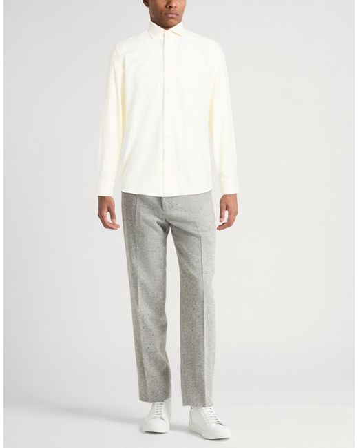 Caruso White Shirt for men