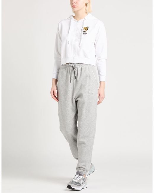 Moschino White Sweatshirt