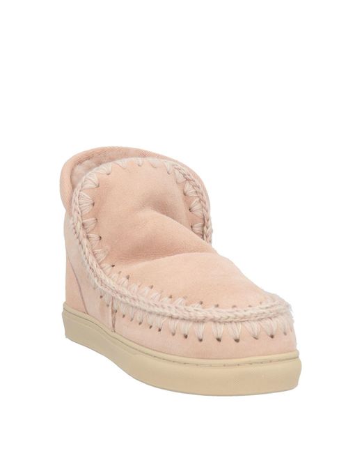 Mou Natural Ankle Boots