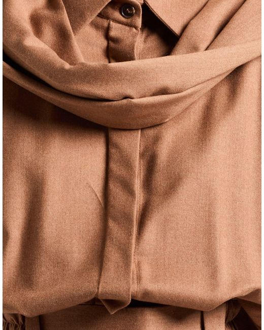 Batakovic White Camel Jumpsuit Wool