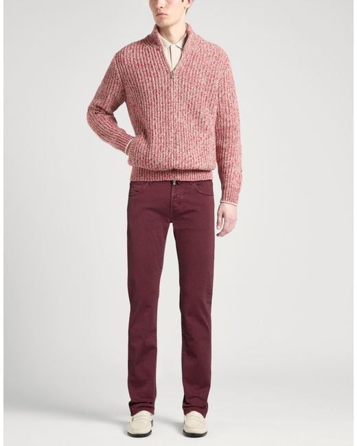 Incotex Red Pants for men