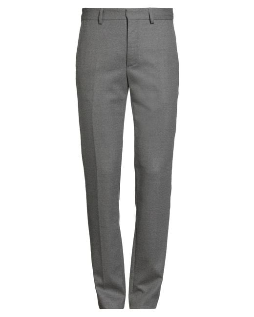 Grifoni Gray Pants Wool, Elastane for men