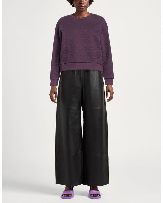 Elisabetta Franchi Purple Sweatshirt