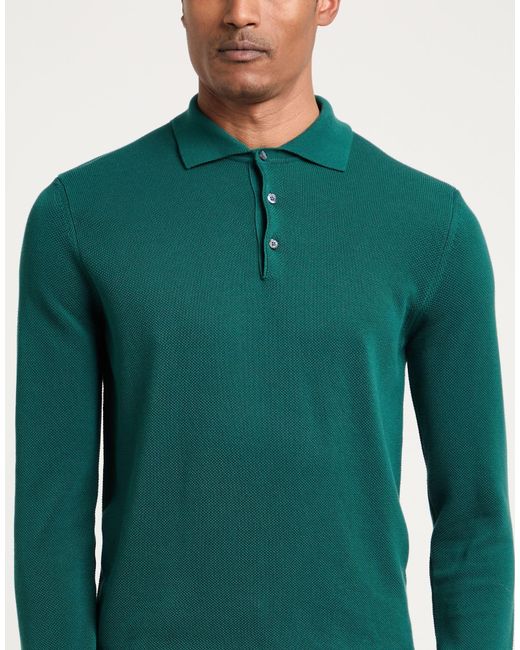 GALLIA Green Sweater for men