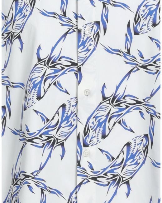 MSGM Blue Shirt for men