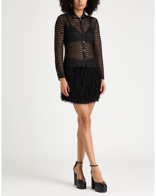 Carla G Black Mini Skirt Polyester