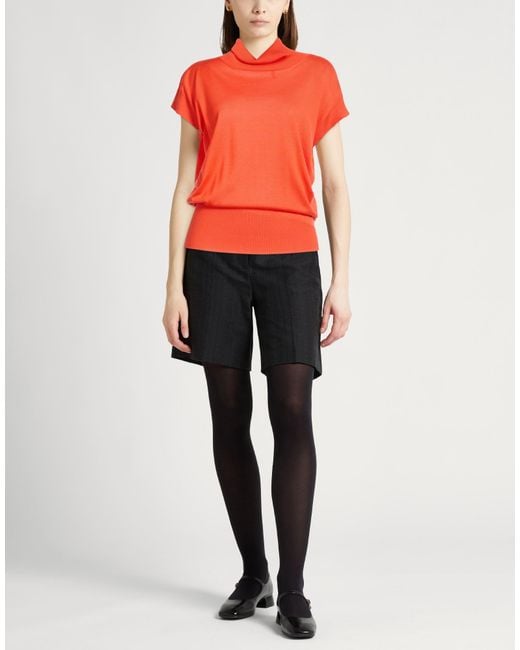 Moorer Orange Turtlenecks