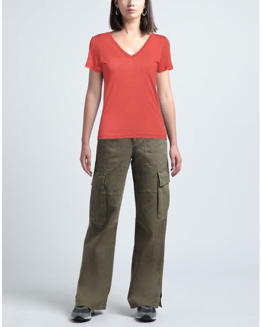 Rossopuro Pink T-Shirt Modal, Polyamide