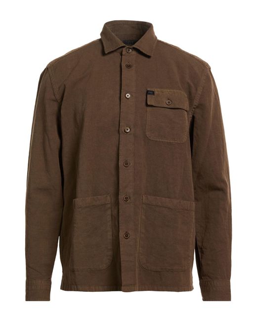Fay Brown Shirt for men