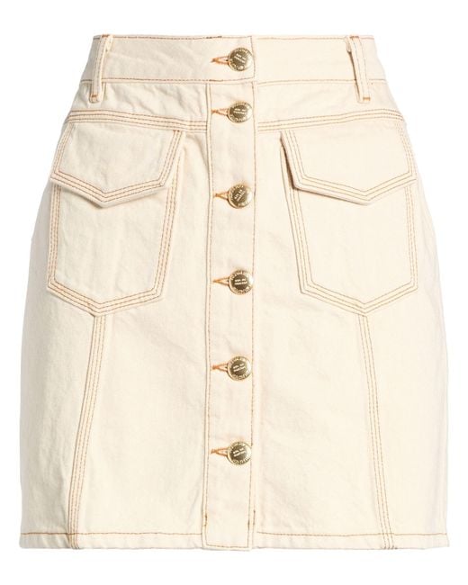 Jupe En Jean Farm Rio en coloris Natural