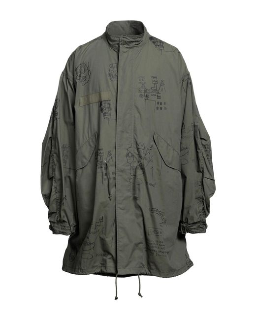 Junya Watanabe Gray Overcoat & Trench Coat for men