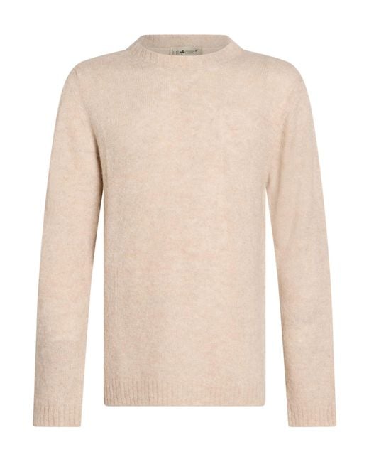 Irish Crone Natural Sweater Virgin Wool, Polyester, Polyamide, Acrylic for men