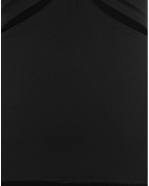 David Koma Black Mini-Kleid