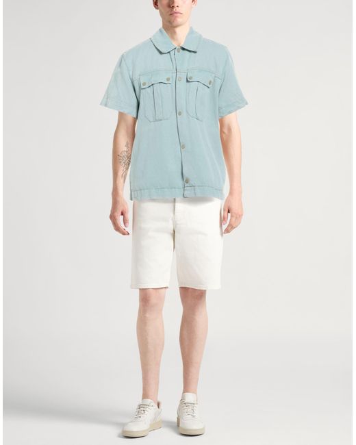 Camisa Historic de hombre de color Blue