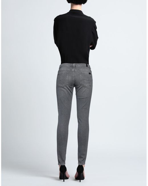 7 For All Mankind Gray Jeanshose