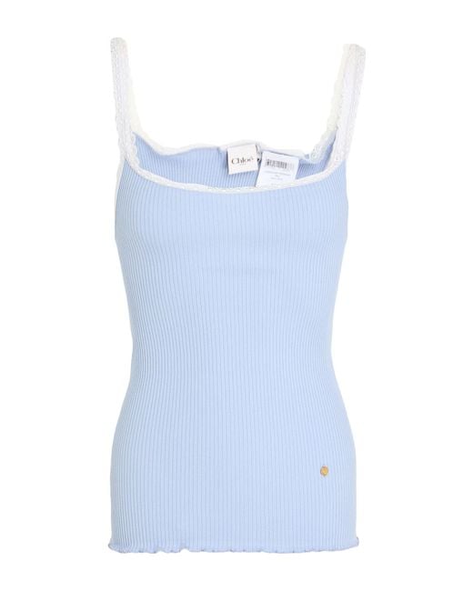 Chloé Blue Light Top Cotton