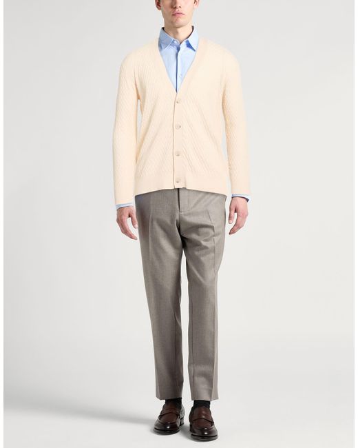 Paolo Pecora Natural Cardigans for men