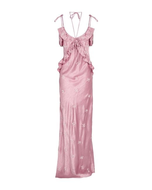 Damson Madder Pink Maxi Dresses
