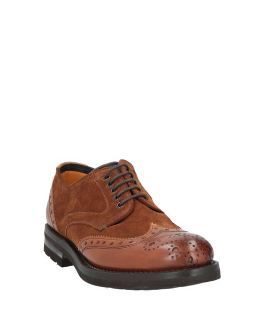 Fabi Brown Lace-up Shoes for men