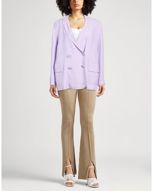 ARMANI EXCHANGE Purple Blazer
