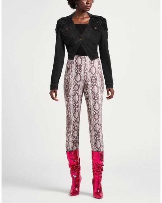 Elisabetta Franchi Black Denim Outerwear