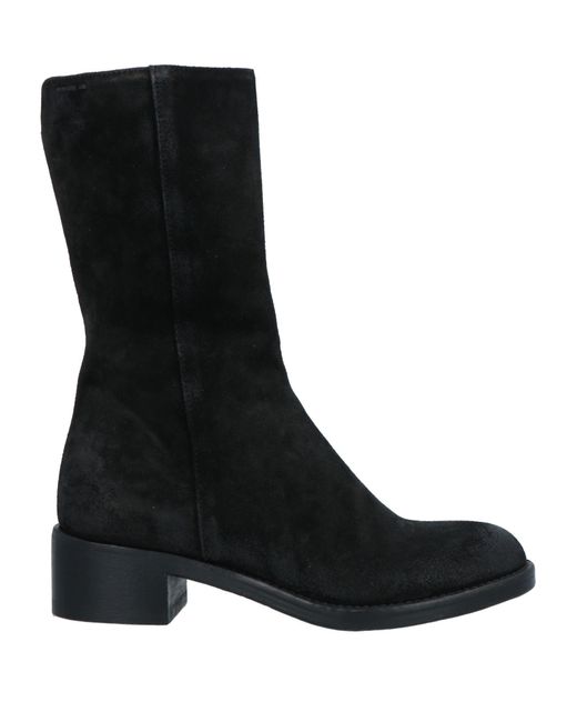 Alexander Hotto Black Ankle Boots