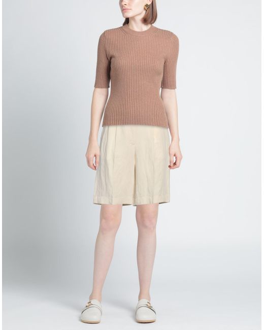 Forte Natural Shorts & Bermuda Shorts Viscose, Linen