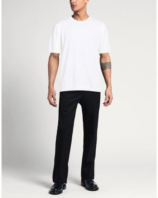 SAPIO Pullover in White für Herren