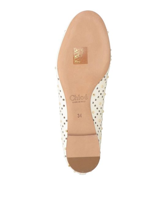 Chloé Natural Ballet Flats