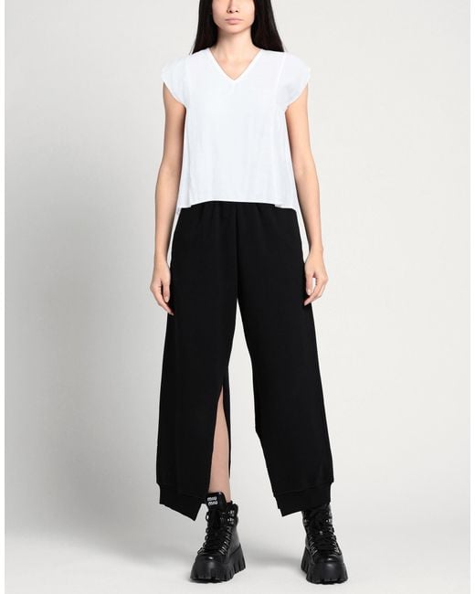 ALESSIA SANTI White Top Linen, Viscose, Modal