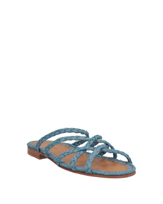 Carrie Forbes Blue Sandals