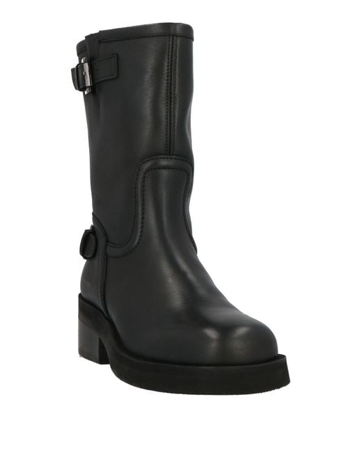 Nubikk Black Ankle Boots Leather