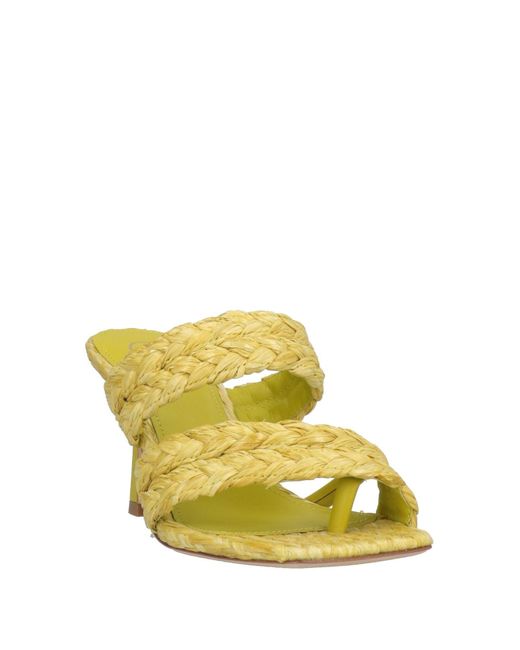 Ash Yellow Thong Sandal